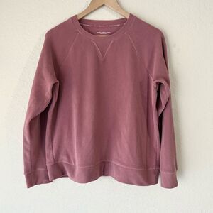 Marc New York Crewneck Ribbed Sweatshirt